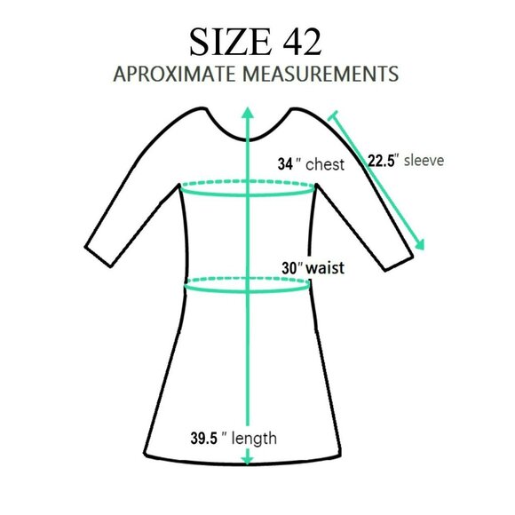 ✨Alexander McQueen Size 42 Black & Beige Patterned Long Sleeve Dress✨ - Picture 10 of 10